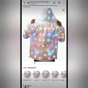 Costume - Fun Unisex Light Up Jacket 3 XL